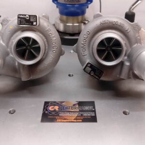 2013-2016 F150 3.5L EcoBoost Stage 5 46mm / 50mm CR 8 Blade Turbine Upgrade Turbo Set (Send In) 3-035-513-C