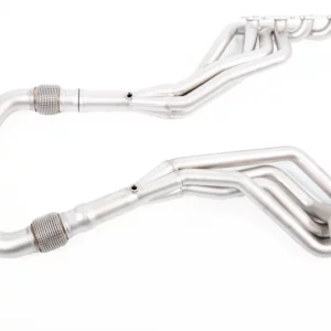 2016-2020 Ford Mustang GT 350 5.2L LTH™ Equal Length Long Tube 2.00" Primary, Headers and Connector Pipes, Factory Bolt In / 18 Gauge, 304 Stainless Steel, Titan™ Finish, EcoF™ Catalytic Converter FDLH00040T