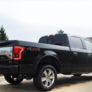 2015-2020 F150 5.0L Corsa Cat-Back Sport-Series Exhaust Kit Twin Black Pro-Series Tips 14837BLK