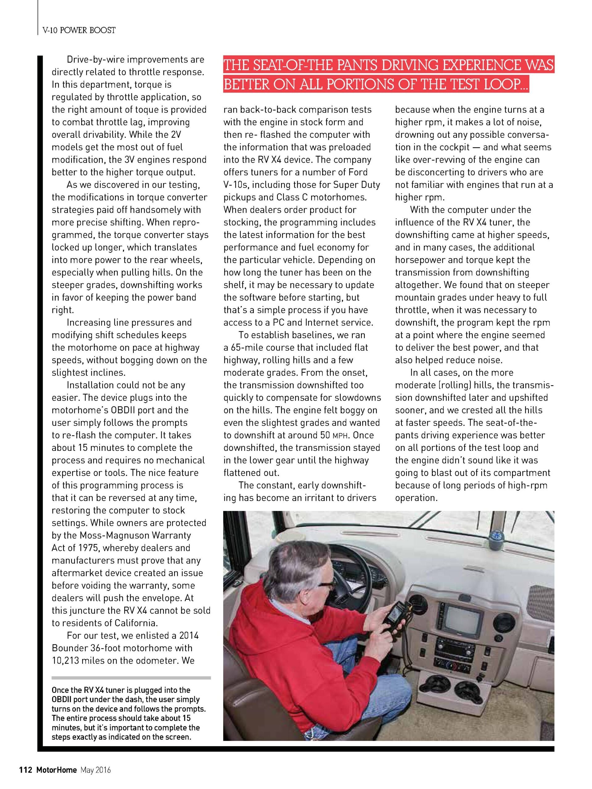 1997-2021 5.4L, 6.7L & 6.8L RV/Motorhome X4 Tuner with Preloaded 5 Star Custom Tunes (MotorHome Magazine Reader's Choice Award Winner!) 7015FS 2 5 Star Tuning 2