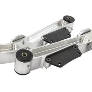 Steeda Weight Jacker Adjustable Mustang Billet Lower Control Arms - Spherical/Delrin (99-04) 555-4415