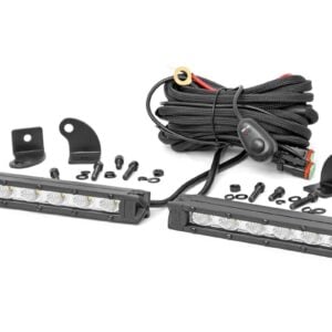 6-inch Slimline Cree LED Light Bars (Pair | Chrome Series) 70406