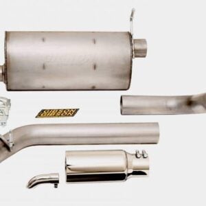 2005-2015 FORD CLASS A MOTORHOME, F53 CHASSIS, 6.8L V-10L GAS, GIBSON STAINLESS SINGLE EXHAUST 956012S