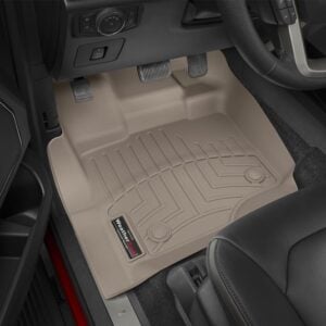2015-2017 F150 WeatherTech Front Floor Liner Digital Fit (Tan) 456971