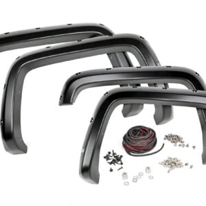 Chevrolet Pocket Fender Flares w/Rivets (14-15 Silverado 1500 - 5' 8" Bed) F-C11413
