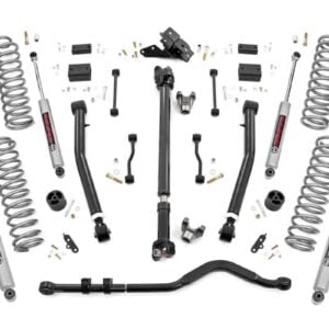 3.5 Inch Lift Kit | Adj LCA | FR D/S | Jeep Wrangler JL 4WD (2024-2026)