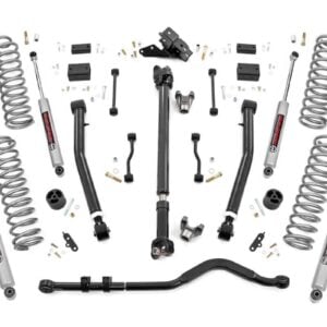 3.5 Inch Lift Kit | Adj Lower | FR D/S | Jeep Wrangler JL 4WD (2024-2026)