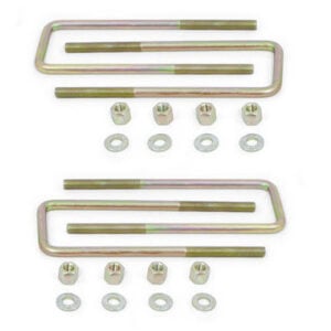 MaxTrac 09-18 Ford F-150 2WD Rear U-Bolts for 5in Lift Blocks - Square - Set of 4