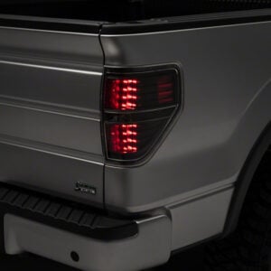Raxiom 09-14 Ford F-150 Styleside LED Tail Lights- Blk Housing (Clear Lens)