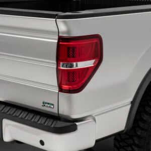 Raxiom 09-14 F-150 Styleside G2 LED Tail Lights- Chrome Housing Red/Clear Lens