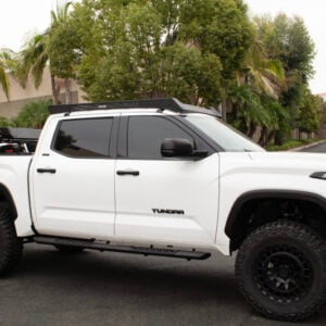 Go Rhino 22-23 Toyota Tundra CrewMax Ceros Low Profile Roof Rack - Tex. Blk