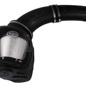 Cold Air Intake For 97-06 Jeep Wrangler TJ L6-4.0L Dry Dry Extendable White S B