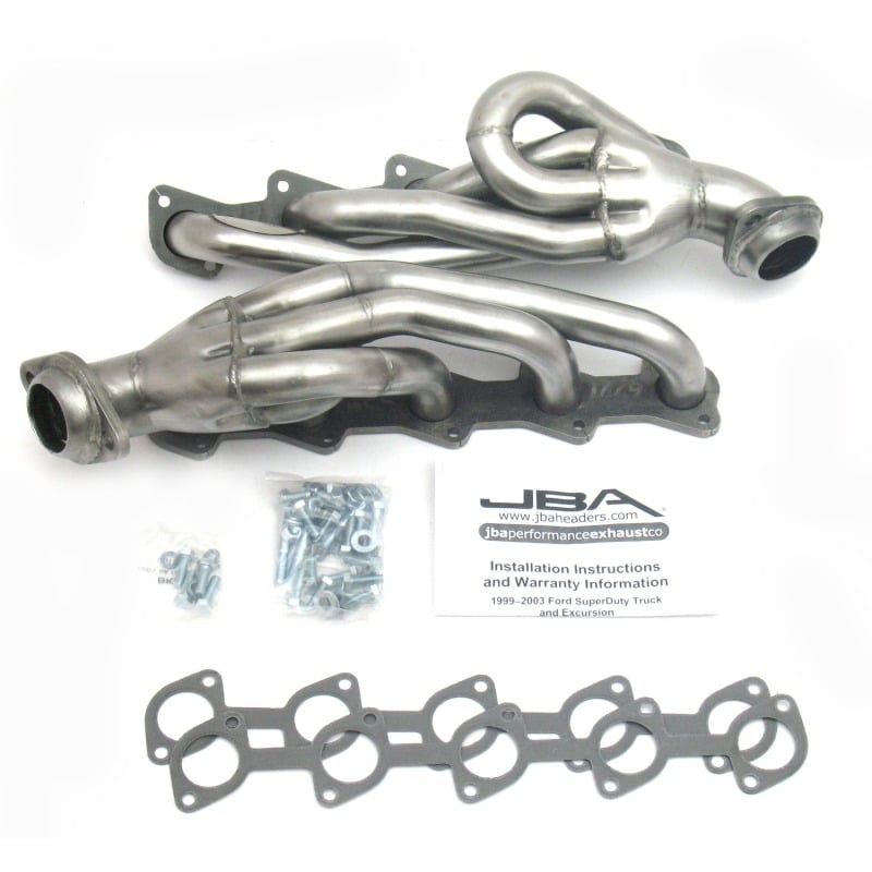 ラストホールド JBA 99-04 Ford Truck 6.8L 2V V10 w/o EGR 1-1/2in Primary Raw