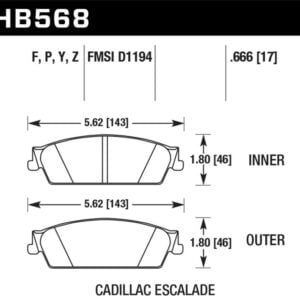 HAWK LTS Brake Pads