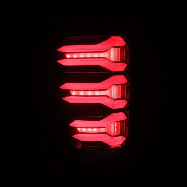 AlphaRex 21-22 Ford F-150 LUXX LED Tailights Black/Red AlphaRex 21-22 Ford F-150 LUXX LED Tailights Black/Red