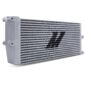 Mishimoto Heavy-Duty Oil Cooler - 17in. Opposite-Side Outlets - Silver