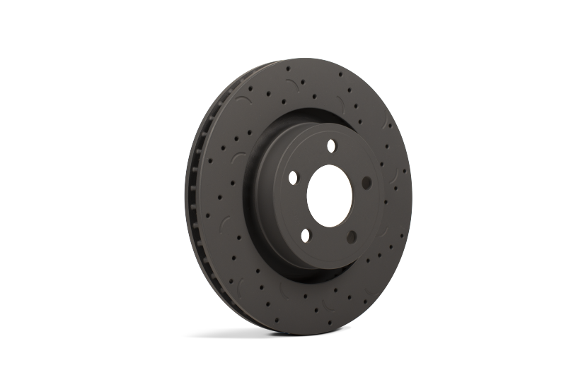 Hawk Talon 1997 Ford F150 4WD Drilled and Slotted Front Brake Rotor