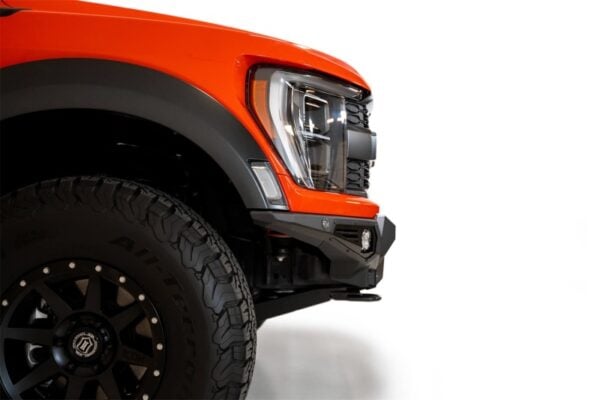 Addictive Desert Designs 2021+ Ford Raptor Bomber Front Bumper w/ 3 Baja Designs LP6 Light Mounts Addictive Desert Designs 2021+ Ford Raptor Bomber Front Bumper w/ 3 Baja Designs LP6 Light Mounts