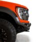 Addictive Desert Designs 2021+ Ford Raptor Bomber Front Bumper w/ 3 Baja Designs LP6 Light Mounts