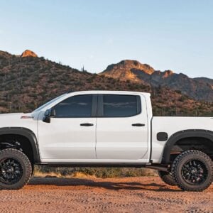 Pocket Fender Flares | G9K Satin Steel | Chevy Silverado 1500 2WD/4WD (19-21)