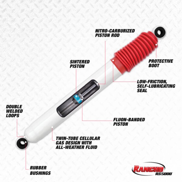 Rancho 11-15 Chevrolet Pickup / Silverado 2500HD 3/4 Ton RS5000 Steering Stabilizer Rancho 11-15 Chevrolet Pickup / Silverado 2500HD 3/4 Ton RS5000 Steering Stabilizer
