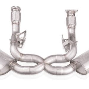 Stainless Works 20-21 Chevrolet Corvette C8 6.2L Legend Cat-Back Exhaust w/ Matte Black Tips