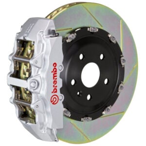 Brembo 00-02 Expedition 2WD Fr GT BBK 8Pis Cast 380x34 2pc Rotor Slotted Type1-Silver