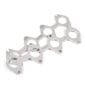 Stainless Works Small Block Ford 4.6L 3V Round Port Header 304SS Exhaust Flanges 1-5/8in Primaries
