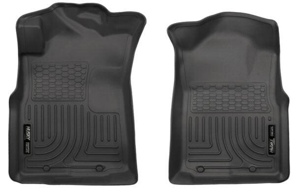 Husky Liners 05-15 Toyota Tacoma Crew/Extended/Standard Cab WeatherBeater Front Black Floor Liners Husky Liners 05-15 Toyota Tacoma Crew/Extended/Standard Cab WeatherBeater Front Black Floor Liners