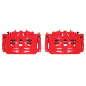 Power Stop 13-17 Ford Explorer Front Red Calipers w/Brackets - Pair