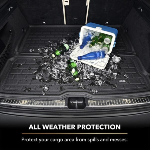 3D MAXpider 2006-2010 Ford Explorer Kagu Cargo Liner - Black 3D MAXpider 2006-2010 Ford Explorer Kagu Cargo Liner - Black