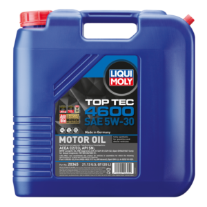 LIQUI MOLY 20L Top Tec 4600 Motor Oil SAE 5W30