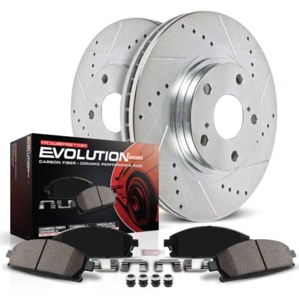 Power Stop 13-19 Ford Explorer Front Z23 Evolution Sport Brake Kit Power Stop 13-19 Ford Explorer Front Z23 Evolution Sport Brake Kit
