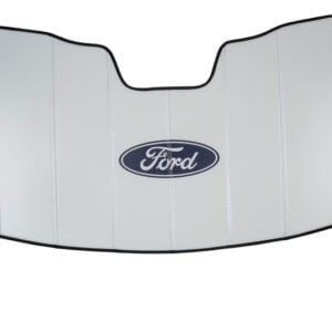 Covercraft UVS100 Premier Series Custom Sunscreen with Ford Blue Oval logo