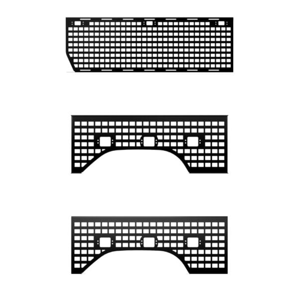Putco 19-21 Chevy Silverado LD/Sierra LD - 6.5ft (Standard Box) Molle Passenger Side Panel Putco 19-21 Chevy Silverado LD/Sierra LD - 6.5ft (Standard Box) Molle Passenger Side Panel
