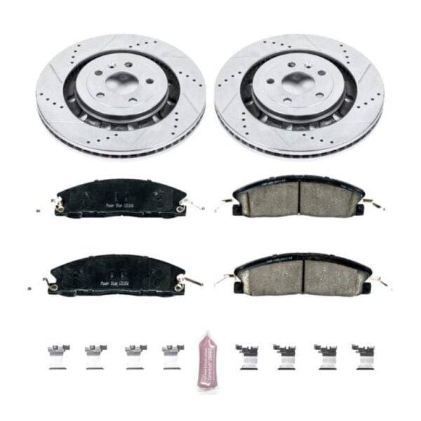 Power Stop 13-19 Ford Explorer Front Z23 Evolution Sport Brake Kit Power Stop 13-19 Ford Explorer Front Z23 Evolution Sport Brake Kit