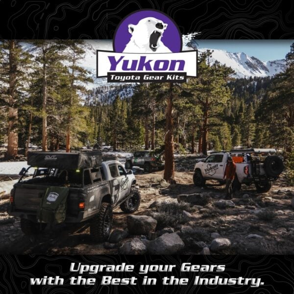 Yukon Ring & Pinion Gear Kit Front & Rear for Toyota 8.4/8IFS Diff (w/o Factory Locker) 4.88 Ratio Yukon Ring & Pinion Gear Kit Front & Rear for Toyota 8.4/8IFS Diff (w/o Factory Locker) 4.88 Ratio