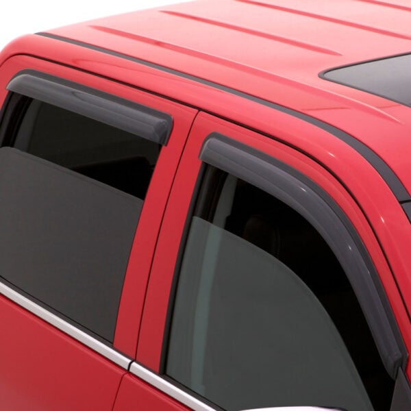 AVS 2018 Chevy Traverse Ventvisor Outside Mount Window Deflectors 4pc - Smoke AVS 2018 Chevy Traverse Ventvisor Outside Mount Window Deflectors 4pc - Smoke