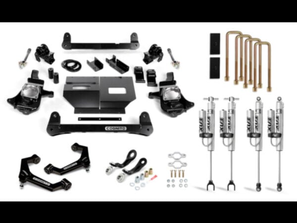 Cognito cog110-P0967 4in Performance Lift Kit for 11-19 Chevy/GMC Silverado/Sierra 2500/3500 HD 2WD/4WD with Fox PSRR 2.0 Cognito cog110-P0967 4in Performance Lift Kit for 11-19 Chevy/GMC Silverado/Sierra 2500/3500 HD 2WD/4WD with Fox PSRR 2.0