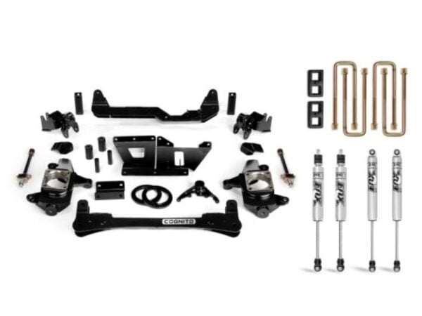 Cognito 01-13 Chevy/GMC Silverado/Sierra 2500/3500 HD 4in Standard Lift Kit with Fox PS 2.0 IFP Shocks (Part: cog110-P0785)
