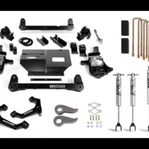 Cognito Cog110-P0968 6in Standard Lift Kit for 11-19 Chevy/GMC Silverado/Sierra 2500/3500 HD 2WD/4WD with Fox PS 2.0 IFP Shocks