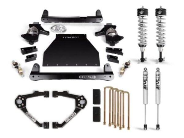 Cognito cog210-P0958 4in Performance Lift Kit for 07-19 Chevy/GMC Silverado 1500/Sierra 1500 2WD/4WD with Fox PS IFP 2.0 Shocks