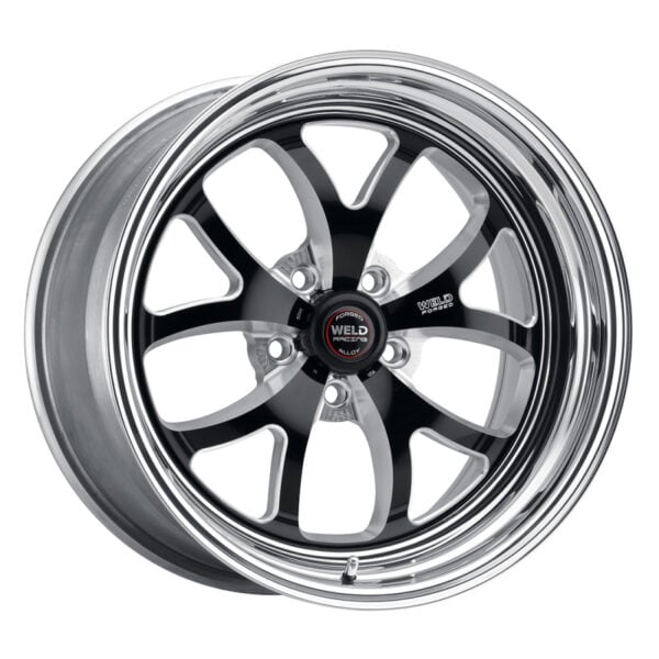 Weld S76 17x7 / 5x4.75 BP / 5.3in. BS Black Wheel (Medium Pad) - Non-Beadlock Weld S76 17x7 / 5x4.75 BP / 5.3in. BS Black Wheel (Medium Pad) - Non-Beadlock