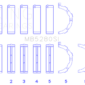 King Ford 281CI/330CI 4.6L/5.4L V8 (Size +0.75) Main Bearing Set