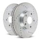 Power Stop 22-24 Ford Maverick Rear Drilled & Slotted Rotor (Pair)
