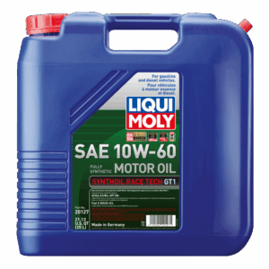 LIQUI MOLY 20L Synthoil Race Tech GT1 Motor Oil SAE 10W60