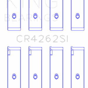 King Engine Bearings Suzuki J18K/J20A (Size +0.75mm) Connecting Rod Bearing Set