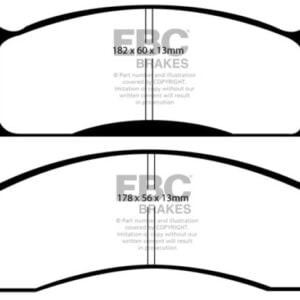 EBC 70 Ford Fairlane 4.1 Ultimax2 Front Brake Pads
