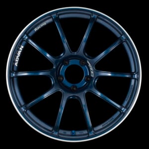 Advan RZII 18x9.5 +35 5x120 Racing Indigo Blue Wheel