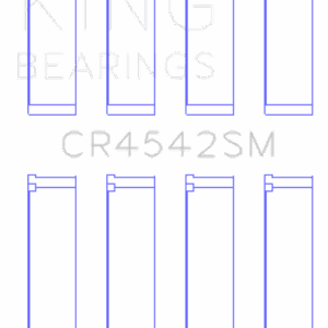 King Engine Bearings Honda K-Series (Except A3)/16V 2.0L/2.3L/2.4L (Size +0.25mm) Conrod Bearing Set